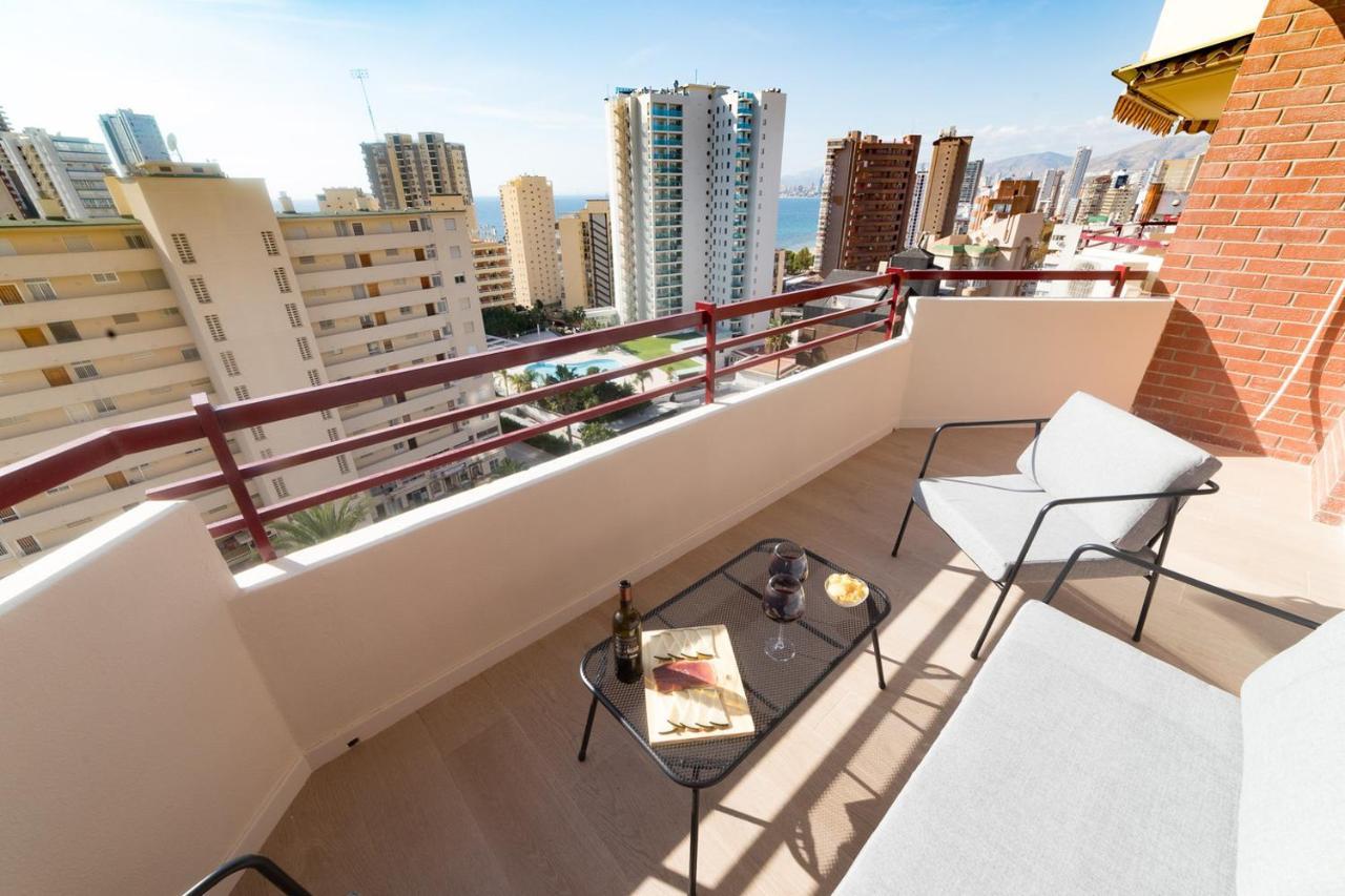 Moonkey - Apartamento Las Mandarinas Бенидорм Экстерьер фото